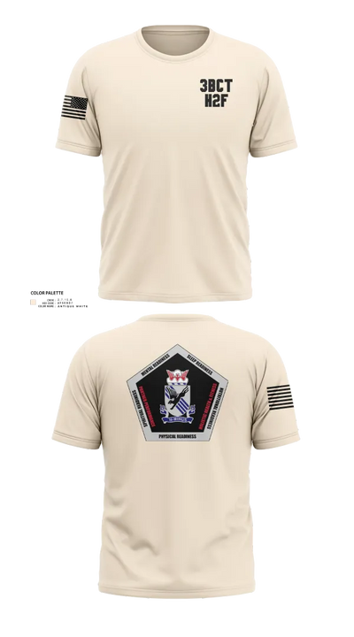 3BCT H2F 56762054 Short Sleeve Performance Shirt - 100