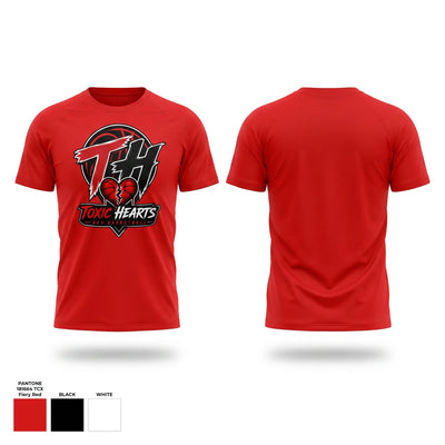 Toxic Hearts Short Sleeve Performance Shirt - 2