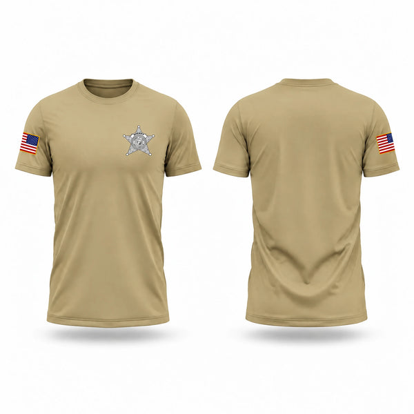 Dare County Sheriff's Office Old School Cotton Feel Shirt - 1