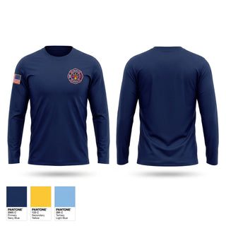 Long Sleeve Performance Shirt, Chelsea Fire, Fire Department, Teamtime, Team time, sublimation, custom sports apparel, team uniforms, spirit wear, spiritwear, sports uniforms, custom shirts, team store, custom team store, fundraiser sports, apparel fundraiser