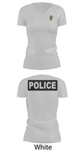 WRAY POLICE DEPARTMENT 45576535 Women's Short Sleeve V-neck Shirt - 12
