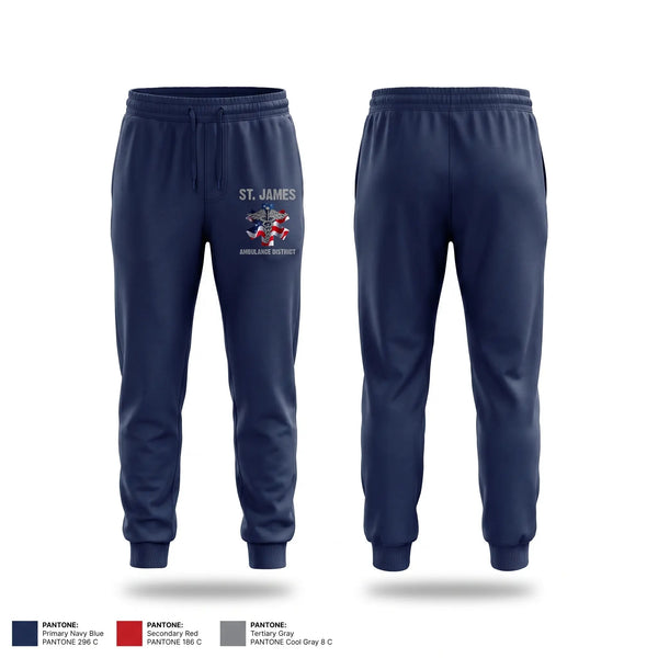 Sweatpants, St. James Ambulance District, EMS/EMT, Teamtime, Team time, sublimation, custom sports apparel, team uniforms, spirit wear, spiritwear, sports uniforms, custom shirts, team store, custom team store, fundraiser sports, apparel fundraiser