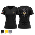 Wetzel County Sheriffs Office Women's Short Sleeve V-neck Shirt - 1