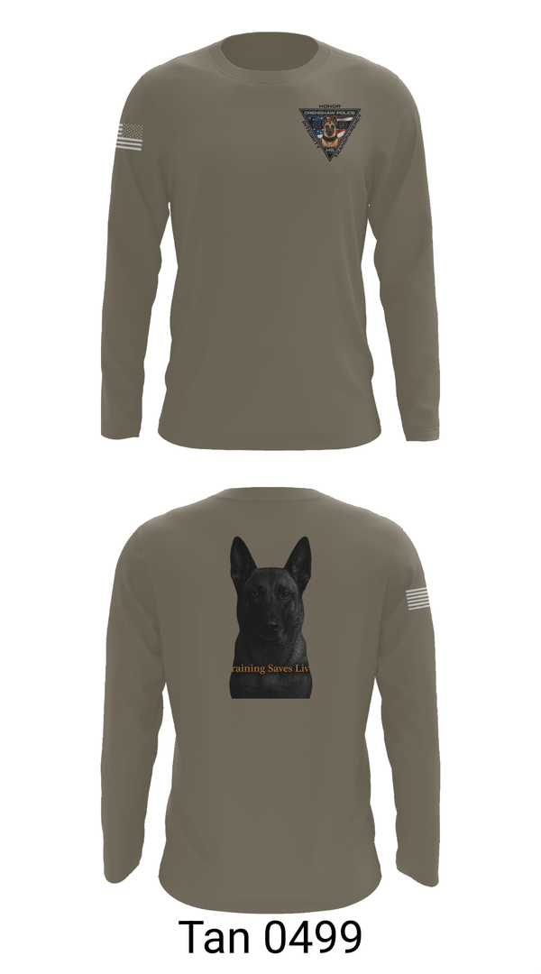Long Sleeve Performance Shirt, Crenshaw Police Department, Police, Teamtime, Team time, sublimation, custom sports apparel, team uniforms, spirit wear, spiritwear, sports uniforms, custom shirts, team store, custom team store, fundraiser sports, apparel fundraiser