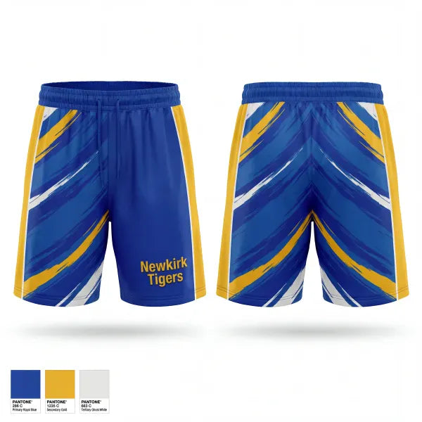 Athletic Shorts With Pockets, Newkirk Tigers, Baseball, Teamtime, Team time, sublimation, custom sports apparel, team uniforms, spirit wear, spiritwear, sports uniforms, custom shirts, team store, custom team store, fundraiser sports, apparel fundraiser