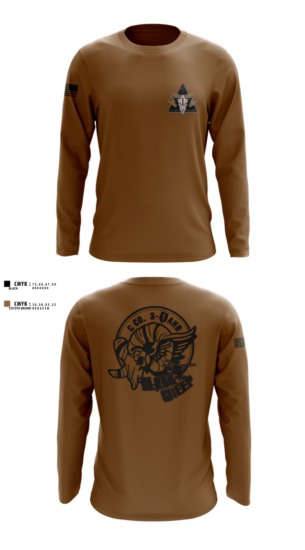 Long Sleeve Performance Shirt, C-Co, 3-1 AHB, 1ID, , Teamtime, Team time, sublimation, custom sports apparel, team uniforms, spirit wear, spiritwear, sports uniforms, custom shirts, team store, custom team store, fundraiser sports, apparel fundraiser
