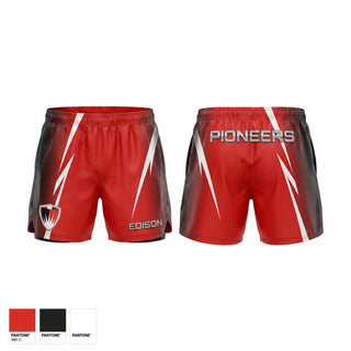 Track Shorts, Detroit Edison PSA, Track & Field, Teamtime, Team time, sublimation, custom sports apparel, team uniforms, spirit wear, spiritwear, sports uniforms, custom shirts, team store, custom team store, fundraiser sports, apparel fundraiser