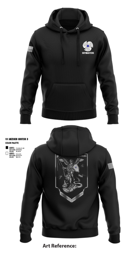 Hoodie, 1-222 Aviaition Regiment, Army, Teamtime, Team time, sublimation, custom sports apparel, team uniforms, spirit wear, spiritwear, sports uniforms, custom shirts, team store, custom team store, fundraiser sports, apparel fundraiser