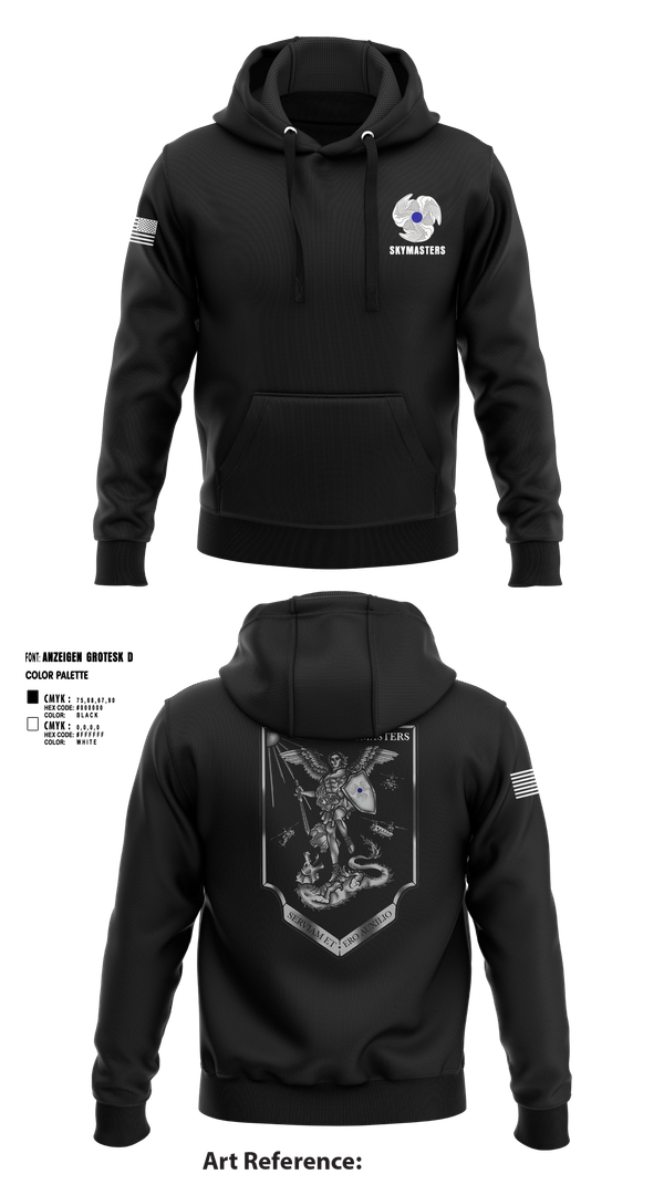 Hoodie, 1-222 Aviaition Regiment, Army, Teamtime, Team time, sublimation, custom sports apparel, team uniforms, spirit wear, spiritwear, sports uniforms, custom shirts, team store, custom team store, fundraiser sports, apparel fundraiser