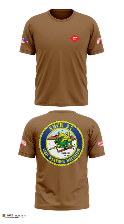 NMCB  27 Old School Cotton Feel Shirt - 1