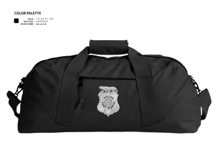 Duffle Bag, Fort Worth Police Department, Police, Teamtime, Team time, sublimation, custom sports apparel, team uniforms, spirit wear, spiritwear, sports uniforms, custom shirts, team store, custom team store, fundraiser sports, apparel fundraiser