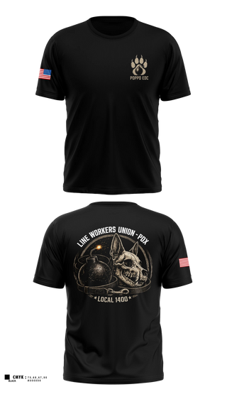Old School Cotton Feel Shirt, Port Of Portland Police K9, Police, Teamtime, Team time, sublimation, custom sports apparel, team uniforms, spirit wear, spiritwear, sports uniforms, custom shirts, team store, custom team store, fundraiser sports, apparel fundraiser