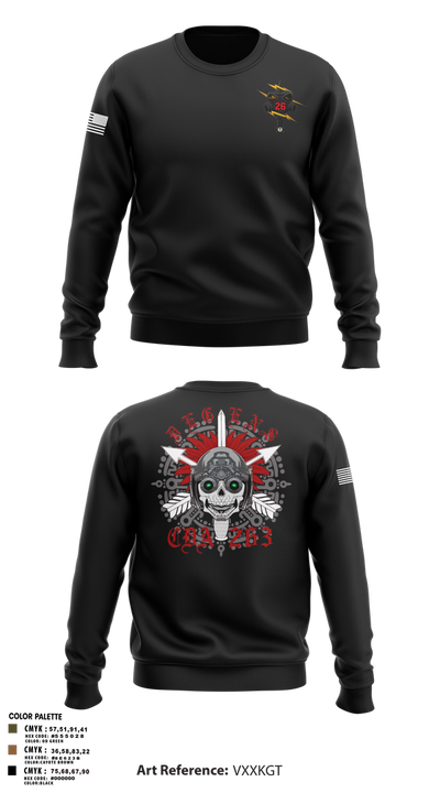 CDA 263 86429652 Crew Neck Sweatshirt - 107