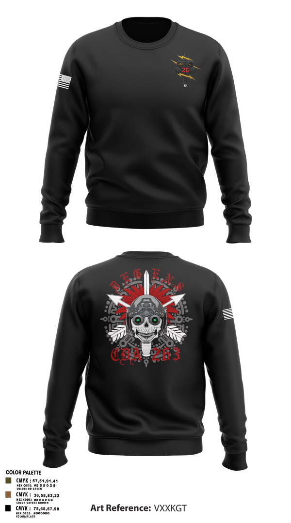 Crew Neck Sweatshirt, CDA 263, , Teamtime, Team time, sublimation, custom sports apparel, team uniforms, spirit wear, spiritwear, sports uniforms, custom shirts, team store, custom team store, fundraiser sports, apparel fundraiser