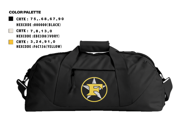 Duffle Bag, Five Star Mafia, Baseball, Teamtime, Team time, sublimation, custom sports apparel, team uniforms, spirit wear, spiritwear, sports uniforms, custom shirts, team store, custom team store, fundraiser sports, apparel fundraiser
