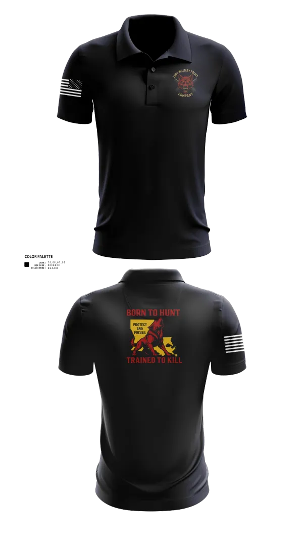 Short Sleeve Performance Polo, 239th Military Police Company, , Teamtime, Team time, sublimation, custom sports apparel, team uniforms, spirit wear, spiritwear, sports uniforms, custom shirts, team store, custom team store, fundraiser sports, apparel fundraiser