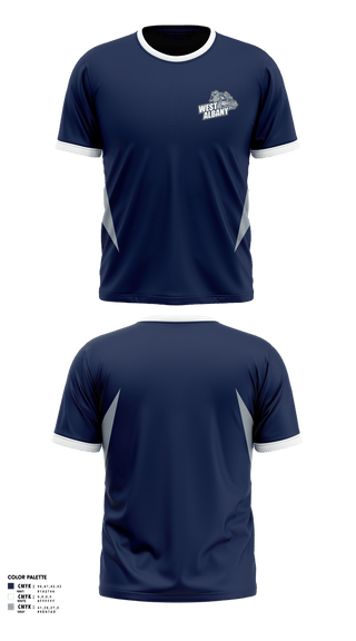 Short Sleeve Performance Shirt, West Albany Bulldogs, Men's Lacrosse, Teamtime, Team time, sublimation, custom sports apparel, team uniforms, spirit wear, spiritwear, sports uniforms, custom shirts, team store, custom team store, fundraiser sports, apparel fundraiser