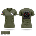 60SFS 33522281 Women's Short Sleeve V-neck Shirt - 1
