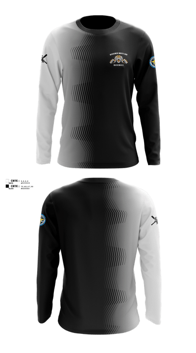 Bessemer White Sox 5262418 Long Sleeve Performance Shirt 1