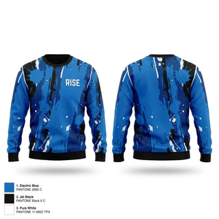 Crew Neck Sweatshirt, RISE, Women's Volleyball, Teamtime, Team time, sublimation, custom sports apparel, team uniforms, spirit wear, spiritwear, sports uniforms, custom shirts, team store, custom team store, fundraiser sports, apparel fundraiser