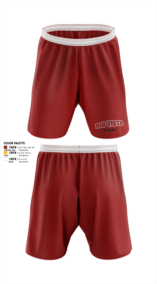 Mens Soccer Shorts, Rio Vista Rams, Men's Soccer, Teamtime, Team time, sublimation, custom sports apparel, team uniforms, spirit wear, spiritwear, sports uniforms, custom shirts, team store, custom team store, fundraiser sports, apparel fundraiser