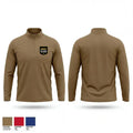 257th Military Police Company 53146703 Quarter Zip Jacket - 1