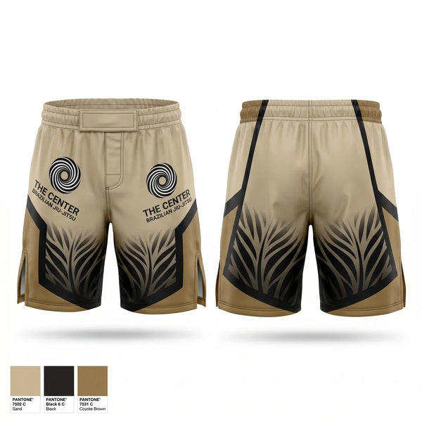 Fight Shorts, The Center Brazilian Jiu-Jitsu, , Teamtime, Team time, sublimation, custom sports apparel, team uniforms, spirit wear, spiritwear, sports uniforms, custom shirts, team store, custom team store, fundraiser sports, apparel fundraiser