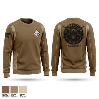 Crew Neck Sweatshirt, HSC 777th, Army, Teamtime, Team time, sublimation, custom sports apparel, team uniforms, spirit wear, spiritwear, sports uniforms, custom shirts, team store, custom team store, fundraiser sports, apparel fundraiser