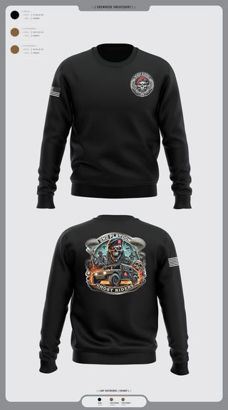 Crew Neck Sweatshirt, Ghost Riders, , Teamtime, Team time, sublimation, custom sports apparel, team uniforms, spirit wear, spiritwear, sports uniforms, custom shirts, team store, custom team store, fundraiser sports, apparel fundraiser