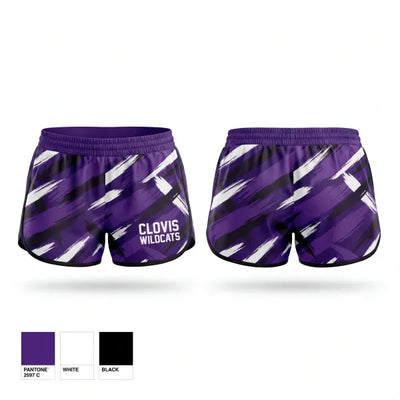 Clovis wildcats 52668548 Women's Shorts - 1