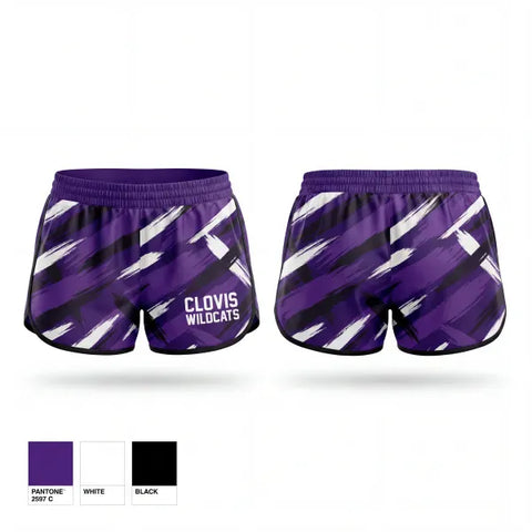 Womens Shorts, Clovis wildcats, Baseball, Teamtime, Team time, sublimation, custom sports apparel, team uniforms, spirit wear, spiritwear, sports uniforms, custom shirts, team store, custom team store, fundraiser sports, apparel fundraiser