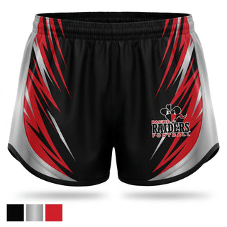 Womens Shorts, Racine Raiders, , Teamtime, Team time, sublimation, custom sports apparel, team uniforms, spirit wear, spiritwear, sports uniforms, custom shirts, team store, custom team store, fundraiser sports, apparel fundraiser