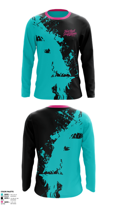 Next Level Performance 46259320 Long Sleeve Performance Shirt 1
