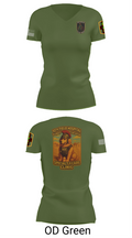 SCC 10th Field Hospital 86139824 Women's Short Sleeve V-neck Shirt - 48