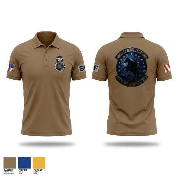 Short Sleeve Performance Polo, 102D SFS, Air Force, Teamtime, Team time, sublimation, custom sports apparel, team uniforms, spirit wear, spiritwear, sports uniforms, custom shirts, team store, custom team store, fundraiser sports, apparel fundraiser