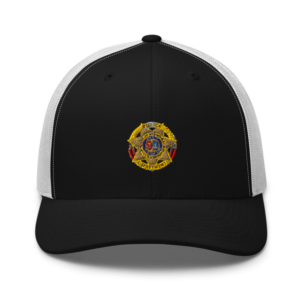 Harstville PD 83200512 Retro Trucker Hat | Yupoong 6606