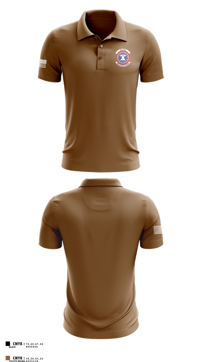 US Army I Want You 76454793 Short Sleeve Performance Polo - 3