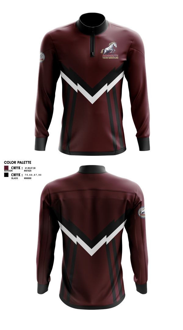 Quarter Zip Jacket, Phoenix, Men's Soccer, Teamtime, Team time, sublimation, custom sports apparel, team uniforms, spirit wear, spiritwear, sports uniforms, custom shirts, team store, custom team store, fundraiser sports, apparel fundraiser
