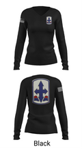 1/487th FA BN 47256673 Women's Long Sleeve V-neck Shirt - 23