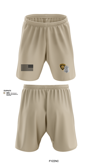 Athletic Shorts With Pockets, San Antonio Police Department, Police, Teamtime, Team time, sublimation, custom sports apparel, team uniforms, spirit wear, spiritwear, sports uniforms, custom shirts, team store, custom team store, fundraiser sports, apparel fundraiser