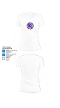 Royal High School Band 71016981 Women's Short Sleeve V-neck Shirt - 18