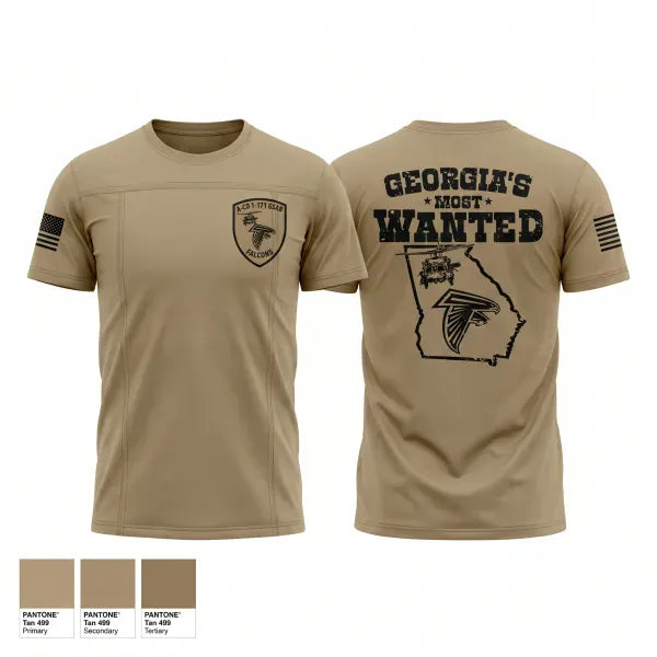 Old School Cotton Feel Shirt, A-Co 1-171, National Guard, Teamtime, Team time, sublimation, custom sports apparel, team uniforms, spirit wear, spiritwear, sports uniforms, custom shirts, team store, custom team store, fundraiser sports, apparel fundraiser