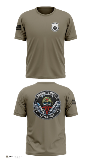 Short Sleeve Performance Shirt, 277th ASB Frostbite Medics, Army, Teamtime, Team time, sublimation, custom sports apparel, team uniforms, spirit wear, spiritwear, sports uniforms, custom shirts, team store, custom team store, fundraiser sports, apparel fundraiser