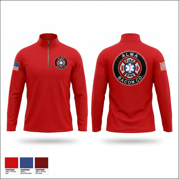 Windbreaker, BACON FIRE DEPARTMENT, Fire Department, Teamtime, Team time, sublimation, custom sports apparel, team uniforms, spirit wear, spiritwear, sports uniforms, custom shirts, team store, custom team store, fundraiser sports, apparel fundraiser