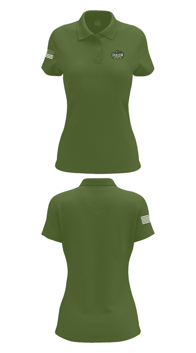 Canyon High School Girls Soccer 73964009 Women's Short Sleeve Performance Polo  - 17