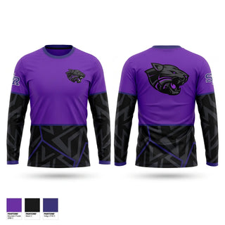 Long Sleeve Performance Shirt, Snake River panthers, Men's Basketball, Teamtime, Team time, sublimation, custom sports apparel, team uniforms, spirit wear, spiritwear, sports uniforms, custom shirts, team store, custom team store, fundraiser sports, apparel fundraiser