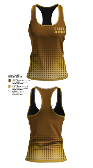 Tank Top, Delta jr kings youth football and cheer, , Teamtime, Team time, sublimation, custom sports apparel, team uniforms, spirit wear, spiritwear, sports uniforms, custom shirts, team store, custom team store, fundraiser sports, apparel fundraiser
