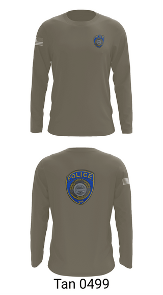Long Sleeve Performance Shirt, Quinault Police, Police, Teamtime, Team time, sublimation, custom sports apparel, team uniforms, spirit wear, spiritwear, sports uniforms, custom shirts, team store, custom team store, fundraiser sports, apparel fundraiser