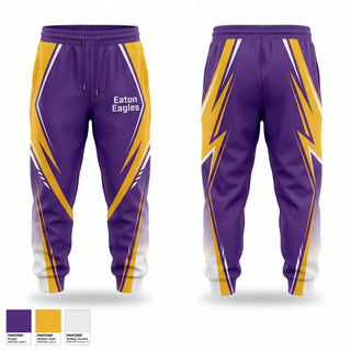 Sweatpants, Eaton Eagles, Cross Country, Teamtime, Team time, sublimation, custom sports apparel, team uniforms, spirit wear, spiritwear, sports uniforms, custom shirts, team store, custom team store, fundraiser sports, apparel fundraiser