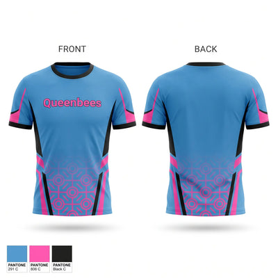 Queenbees Short Sleeve Performance Shirt - 1